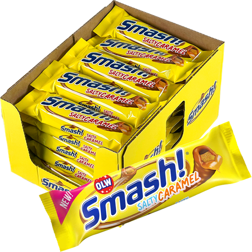 Smash Bar Salty Caramel 40g x 25st