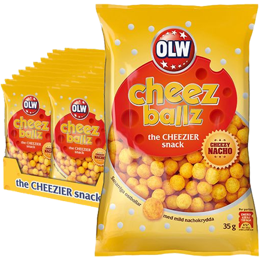 OLW Cheez Balls 20st x 35g