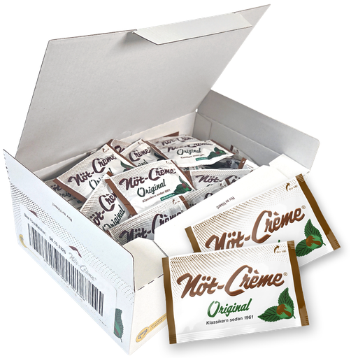 Nöt-Créme Displaylåda 108-pack