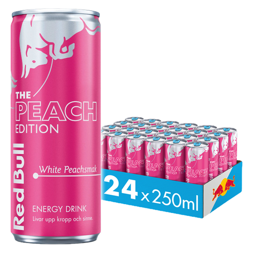 Red Bull White Peach 25cl x 24st