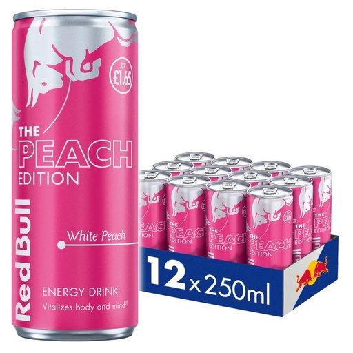 Red Bull White Peach 25cl x 24st
