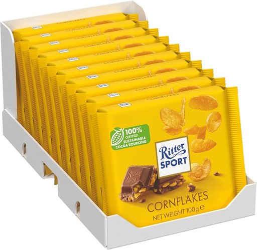 Ritter Sport Cornflakes 100g x 10st