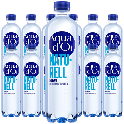 Aquador Naturell Kolsyrad 50cl x 12st