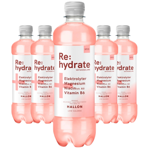 Rehydrate Hallon 50cl x 6st