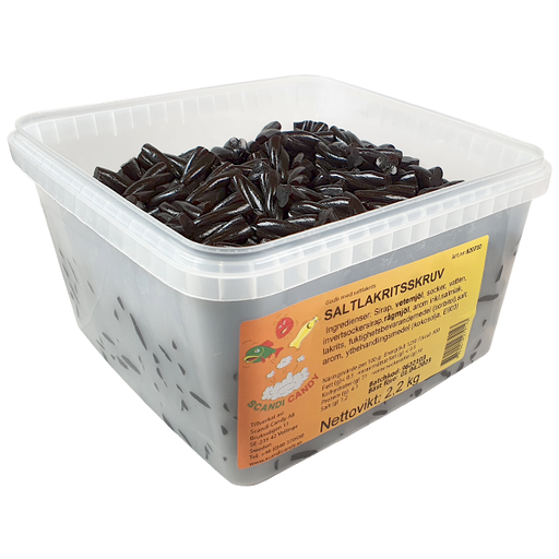 Salt Lakritsskruv 2,2kg