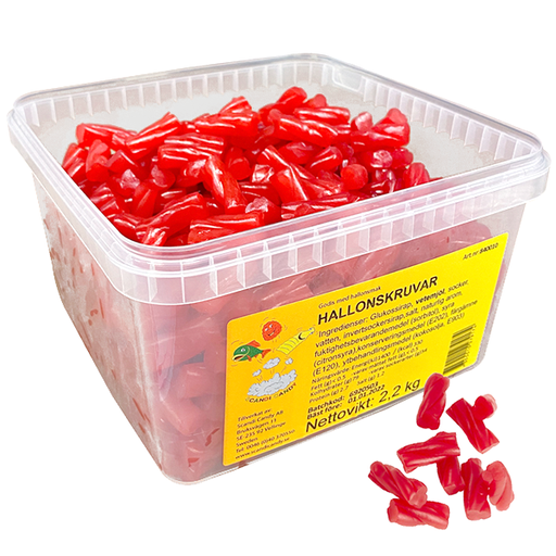 Hallonskruvar Scandi Candy 2,2kg