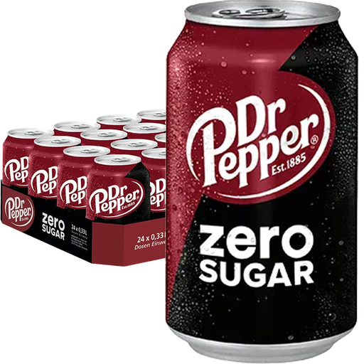 Dr Pepper Zero 33cl x 24st