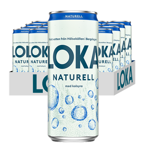 Loka Naturell 20st x 33cl
