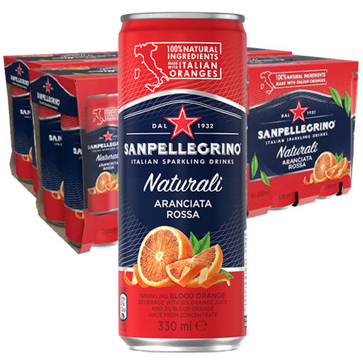 San Pellegrino Aranciata Rosso 33cl x 24