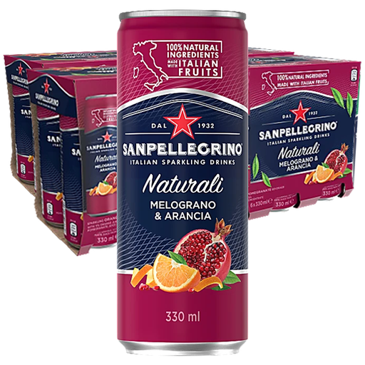 San Pellegrino Melograno Arancia 33cl-24