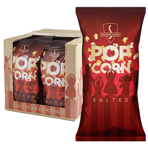 Sundlings Salted Popcorn 40g x 12st