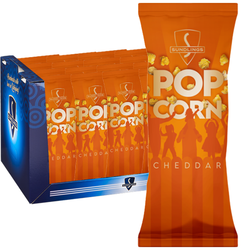 Sundlings Popcorn Cheddar 24st 100g