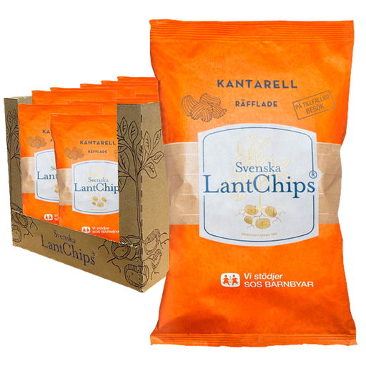 Lantchips Kantarell LTD 10 x 200g