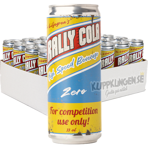 Rally Cola Zero 33cl x 24st