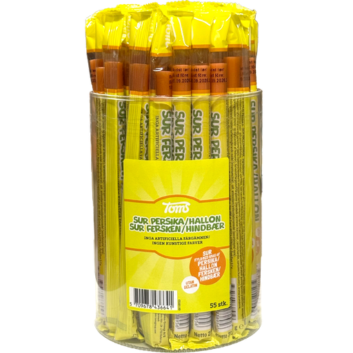 Pingvinsstång Sur PersikaHallon 55 x 27g