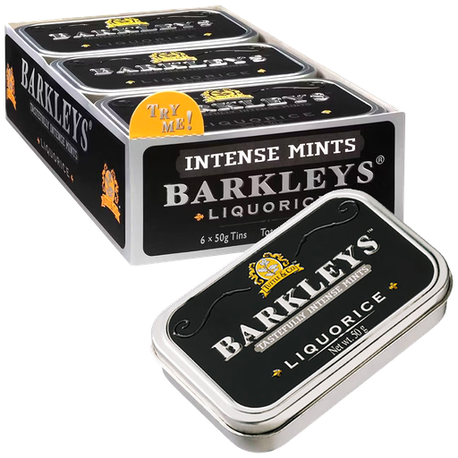 Barkleys Liquorice 50g x 6st