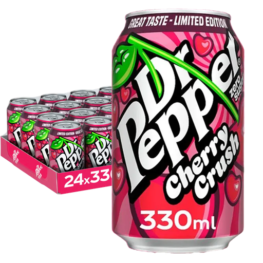 Dr Pepper Cherry Crush Zero 35,5cl x 24