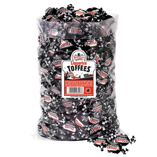 Walkers Liquorice Toffees 2,5kg