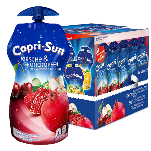 Capri-Sun Körsbär Granatäpple 33CL
