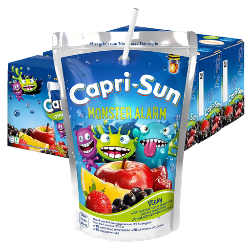 Capri-Sun Monster Alarm 200ML x 40