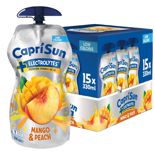 Capri-Sun Mango Persika+Electrolytes 33CL