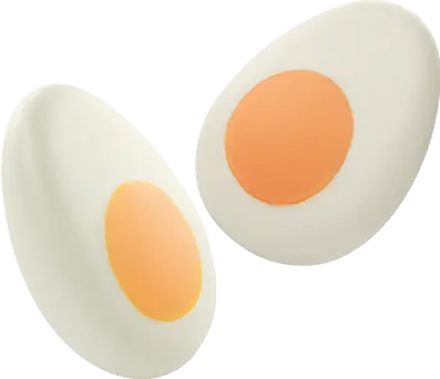 Vidal Kokta Ägg Gelé - 3kg