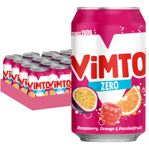 Vimto Passion Fruit Zero 33cl x 20st