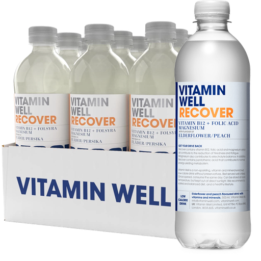 Vitamin Well Recover 50cl x 12 st