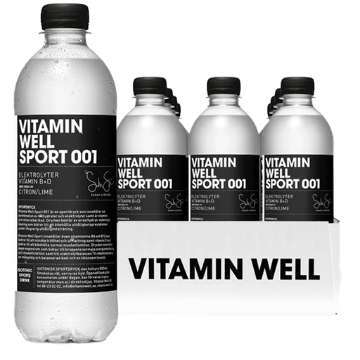 Vitamin Well Sport 001 50cl x 12st