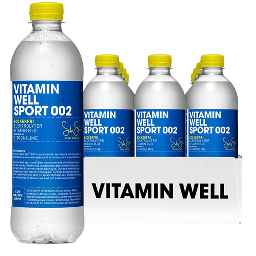 Vitamin Well Sport 002 50cl x 12st