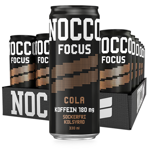 NOCCO Focus Cola 24x 33cl