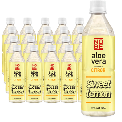 Nobe Aloe Vera Sweet Lemon 50cl x 20st