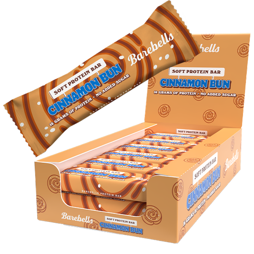 Barebells Soft Bar Cinnamon Bun 55g x 12