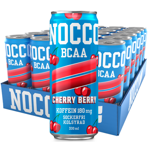 NOCCO Cherry Berry 33cl x 24st