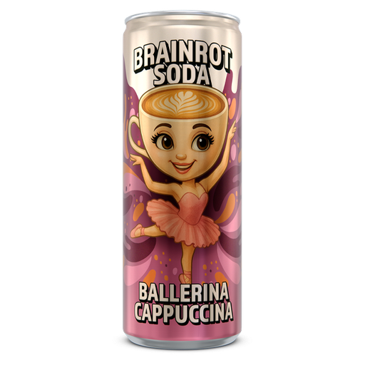 Brainrot Soda Ballerina Cappuccina 25cl