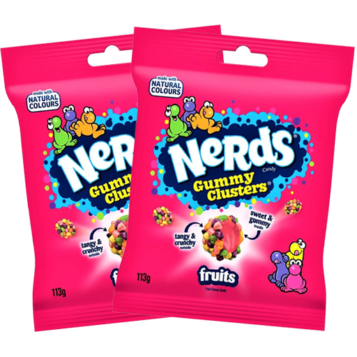 2st Nerds Gummy Cluster Rainbow 113g