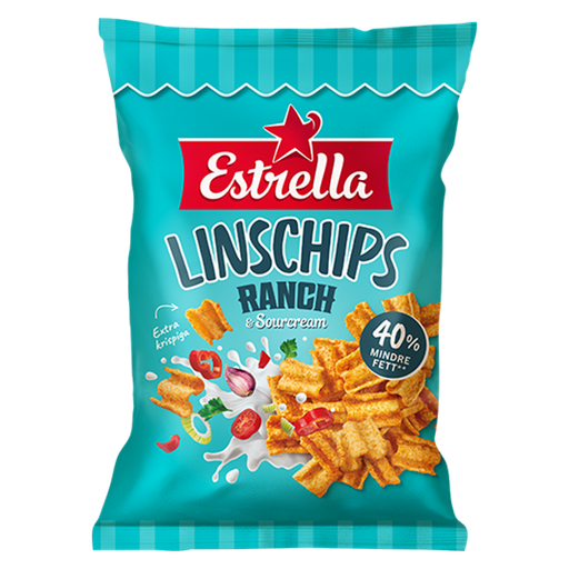 Estrella Linschips Ranch & Sourcream 90g