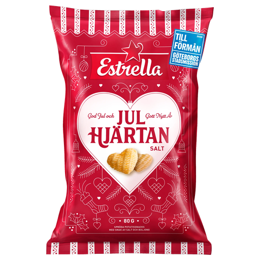 Estrella Julhjärtan Salt 80g