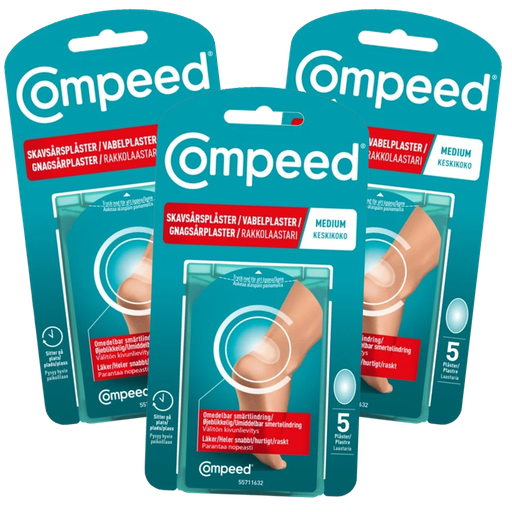 3st - Compeed Skavsårsplåster 5-pack