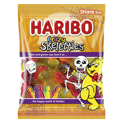 Haribo Crazy Skeletties 160g