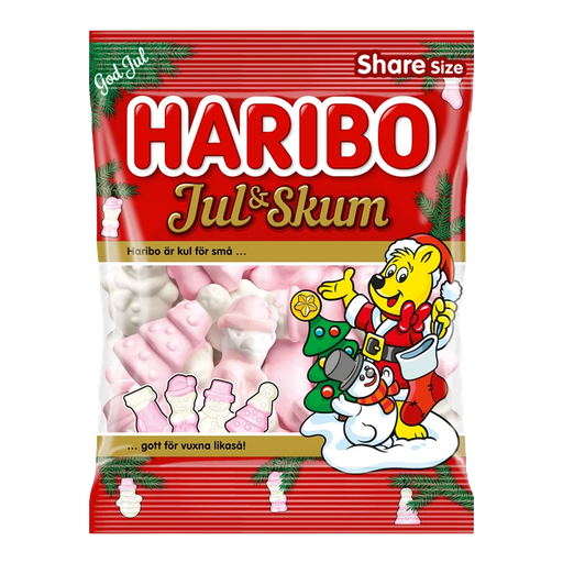 Haribo Jul & skum 100g