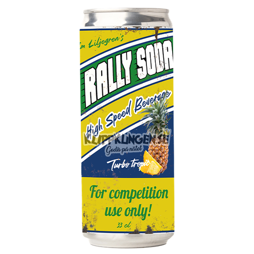 Rally Soda Turbo Tropic 33cl