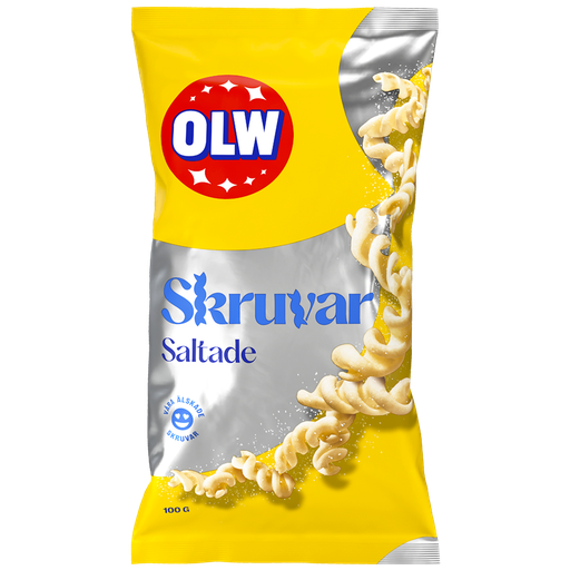 OLW Saltade Skruvar 100g