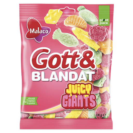 Gott & Blandat Juicy Giants 170g