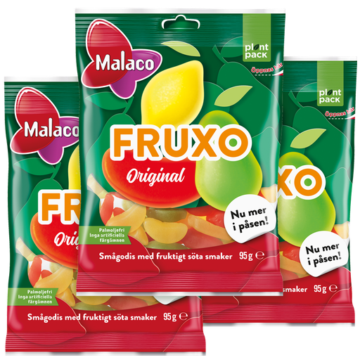 3st - Malaco Fruxo 95g