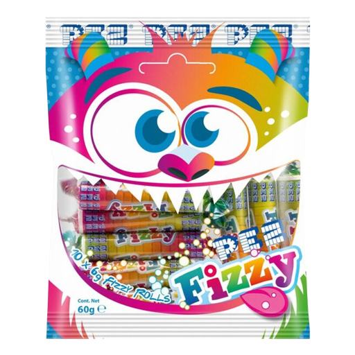 PEZ Fizzy Rolls Bag 60g
