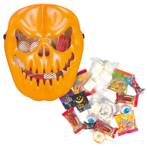 Halloween Candy Mask Orange 175g