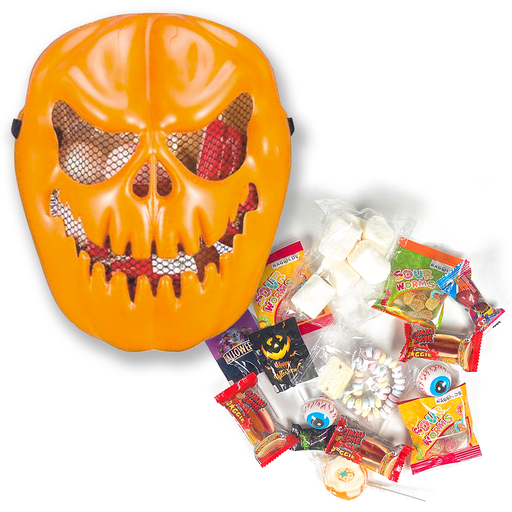 Halloween Candy Mask Orange 175g
