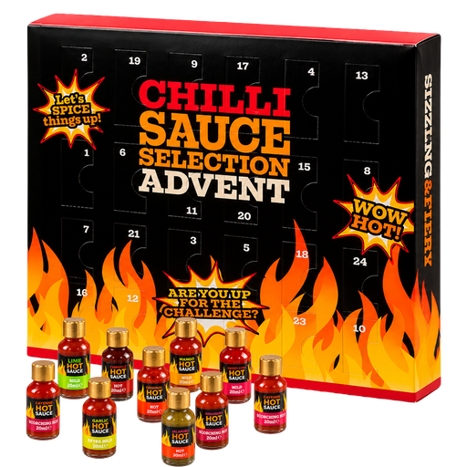 Hot Chilli Sauce Kalender 636g