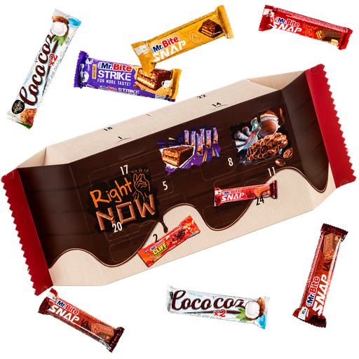 Chokladbars Kalender 954g